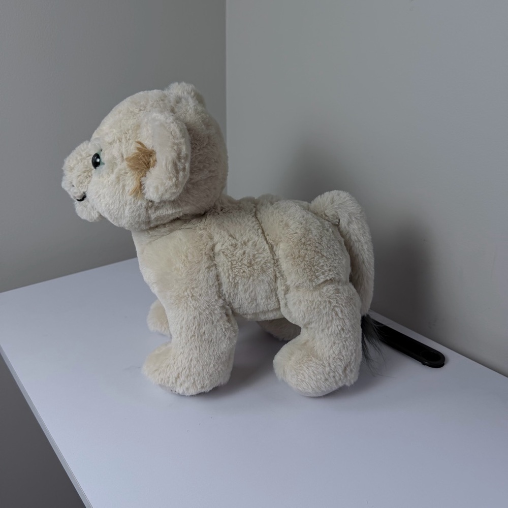 Build-A-Bear Ivory Plush Lion Cub - Picture 6 of 7